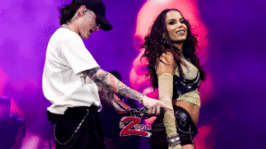 Peso Pluma y Anitta causan furor en Coachella