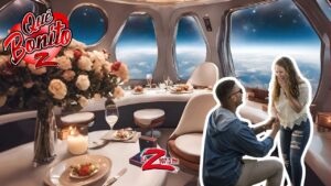 ¿Propuesta de matrimonio en el espacio?