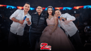 Jorge Medina y Josi Cuen dejan at&oacute;nita a una quincea&ntilde;era durante su concierto.