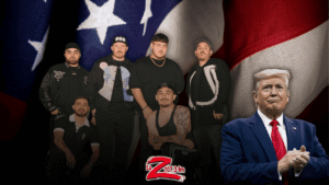 &iexcl;Exigen cancelar a Grupo Frontera por apoyo a Trump!