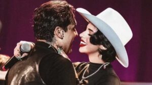 &Aacute;ngela Aguilar y Christian Nodal brillan juntos en Fresnillo