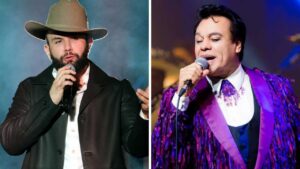 Carín León desata locura con tributo a Juan Gabriel en Bogotá
