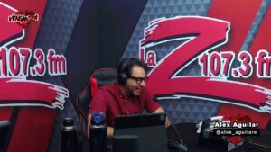En vivo desde la cabina de La Z, con Alex Aguilar