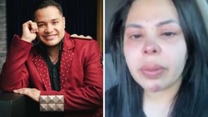 Esposa de vocalista de Los Recoditos revela que fue acuchillada tras a&ntilde;os de maltrato