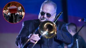 Willie Col&oacute;n recibe un adi&oacute;s hist&oacute;rico entre trombones y salsa en Nueva York