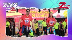 &iexcl;As&iacute; bailamos en la #ZumbaConZ en la Feria de la Nieve en Tulyehualco!