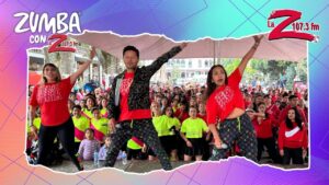 #ZumbaConZ | &iexcl;Llueva, truene o relampague&eacute;, #LaZ cumple a su gente!