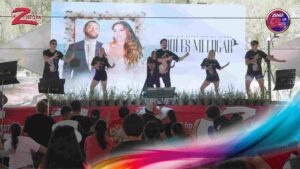 Thal&iacute;a sorprende en la #ZumbaConZ y convierte Tezoz&oacute;moc en una gran fiesta de cumbia