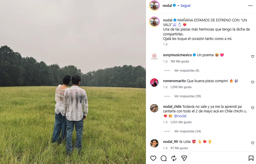 ¿Eres tú Cazzu? Christian Nodal causa polémica tras estreno de su video "Un Vals"