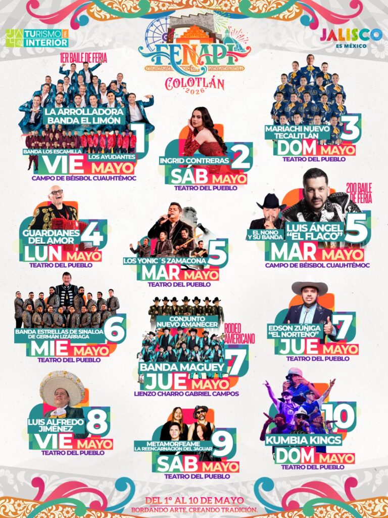 Kumbia Kings cierra con todo la FENAPI 2026 en Colotl&aacute;n y la entrada no te costar&aacute; nada