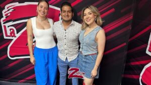 Marian Oviedo y Adriana Moroyoqui en La Z 🤠💕