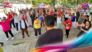 #ZumbaConZ llena de energ&iacute;a La Rosita en Azcapotzalco