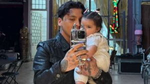 Christian Nodal derrite corazones al revelar el cuarto de ensueño que preparó para su hija Inti en Texas