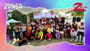 As&iacute; se vivi&oacute; la incre&iacute;ble #ZumbaConZ en Azcapotzalco entre baile, regalos y mucha energ&iacute;a