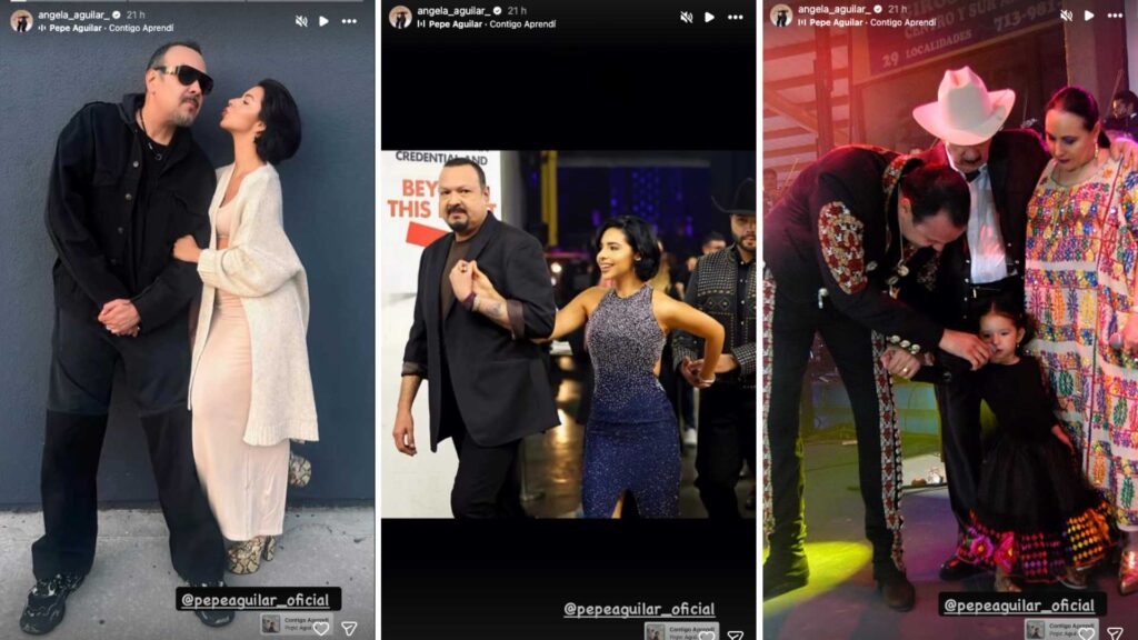 Ángela Aguilar le dedicó un video lleno de recuerdos a Pepe Aguilar en el Día del Padre