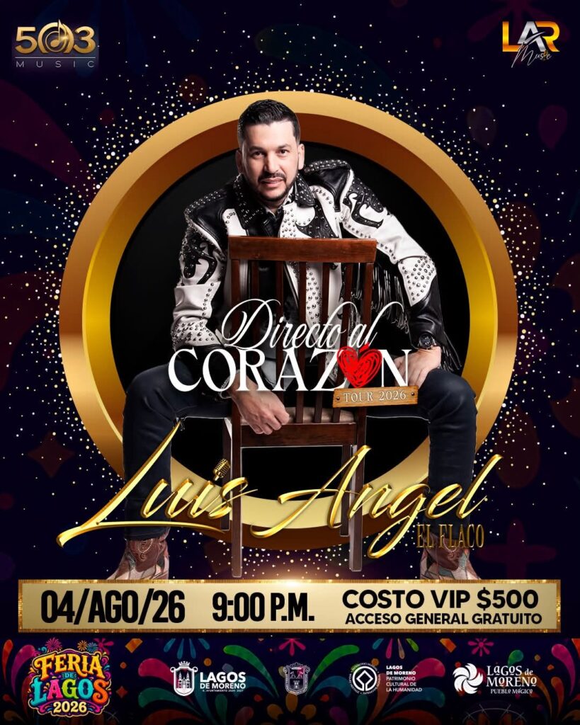 Feria Lagos de Moreno 2026 re&uacute;ne a Los Tigres del Norte, Car&iacute;n Le&oacute;n e Intocable