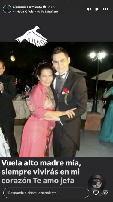 Samuel Sarmiento se despide de su madre con un mensaje que conmueve al regional mexicano