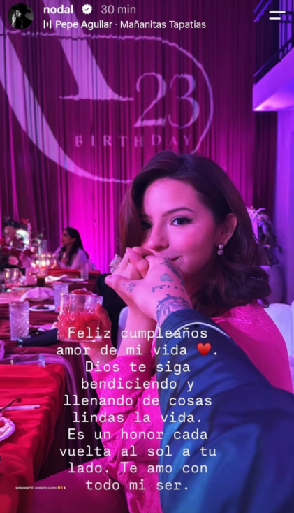 Ángela Aguilar y Christian Nodal ponen a las redes a opinar con su versión de "Amor Eterno"