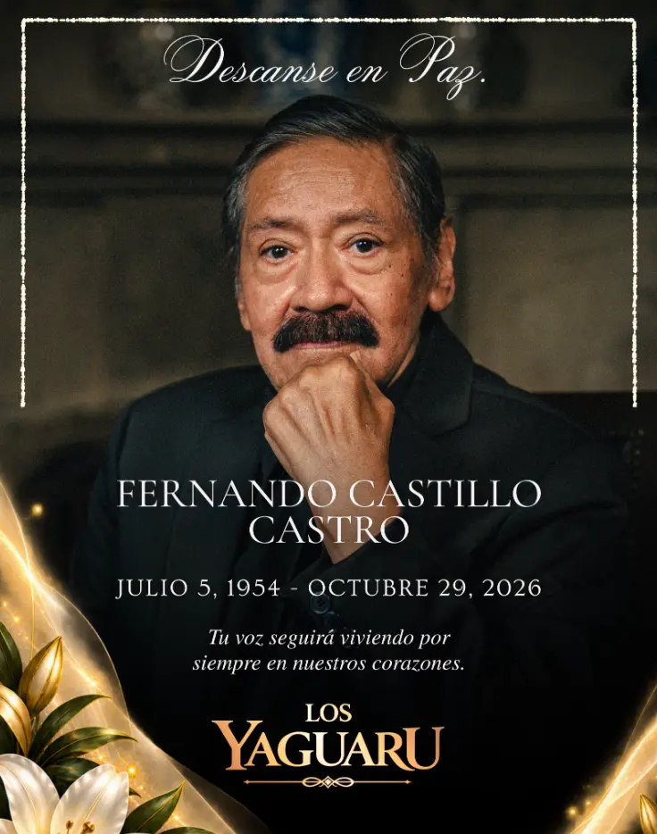 Luto en la m&uacute;sica tropical por la sorpresiva partida del cantante estrella de Yaguar&uacute; a los 72 a&ntilde;os