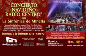Concierto Navide&ntilde;o Radio Centro 2018