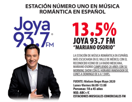 Joya 93.7 la mejor estaci&oacute;n