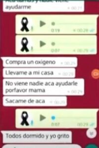Mujer pide ayuda a su madre desde el hospital antes de morir por Covid_19