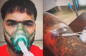 Aparece Anuel AA con máscara de oxígeno y causa preocupación entre sus fans