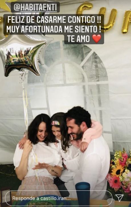 Anuncia Ir&aacute;n Castillo que recibi&oacute; anillo de compromiso y que est&aacute; embarazada