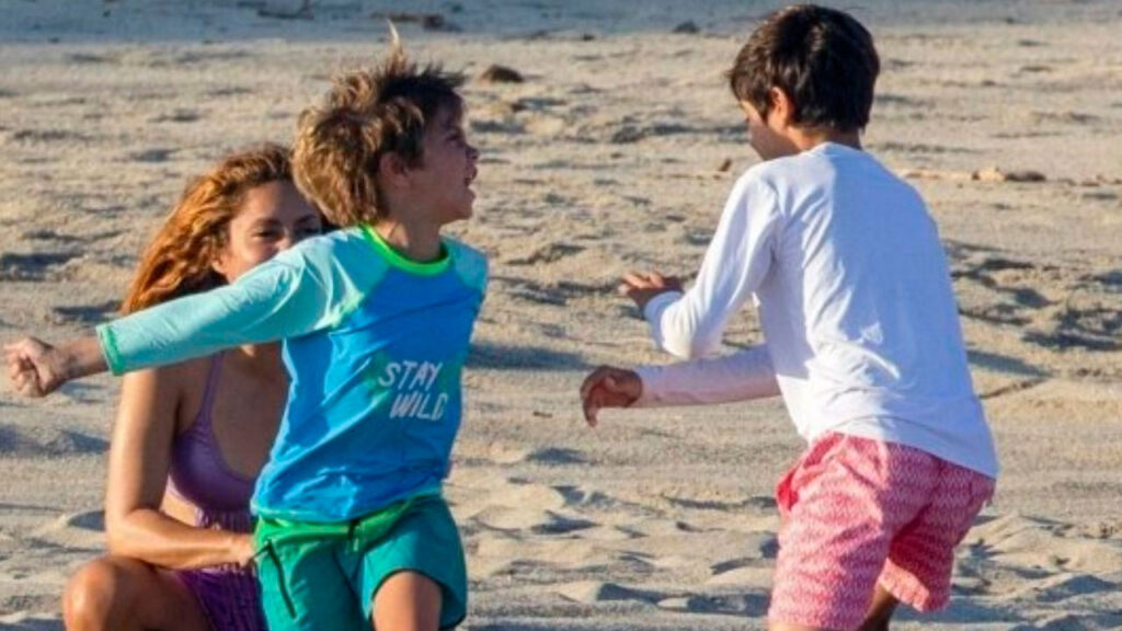 Shakira disfruta de vacaciones en México con sus hijos y sin Piqué