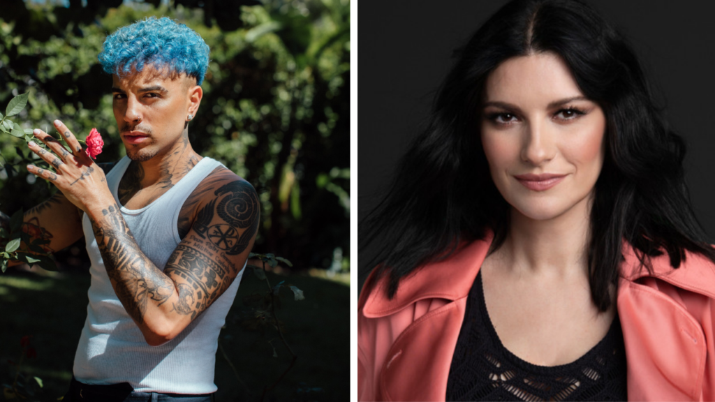 Rauw Alejandro se convirtió en el centro de atención al presentar su propia versión de "Se Fue", un éxito emblemático de Laura Pausini.