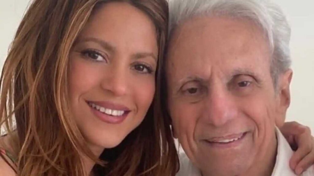 Pap&aacute; de Shakira muestra una leve mejor&iacute;a tras ser hospitalizado por neumon&iacute;a