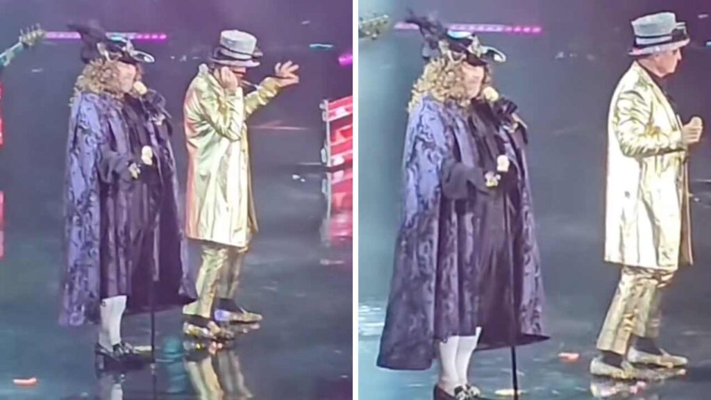 Mijares y Emmanuel desatan risas y memes con sus ex&oacute;ticos vestuarios en concierto