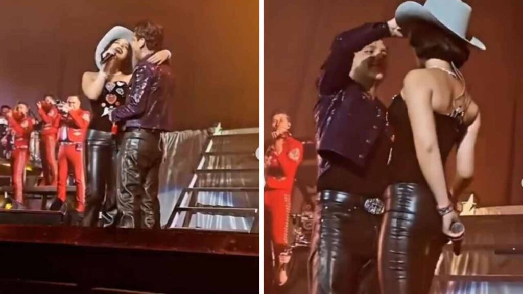 &iexcl;&Aacute;ngela Aguilar y Christian Nodal juntos de nuevo en Texas! &iquest;Romance a la vista?