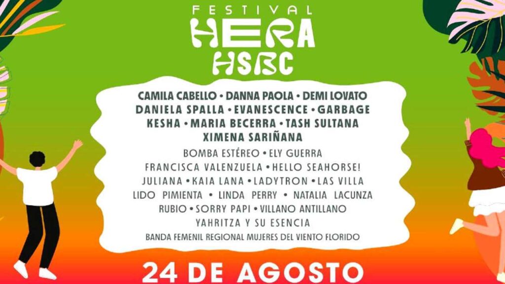 Ximena Sari&ntilde;ana lidera el Hera: &iexcl;Un festival femenino para todos!