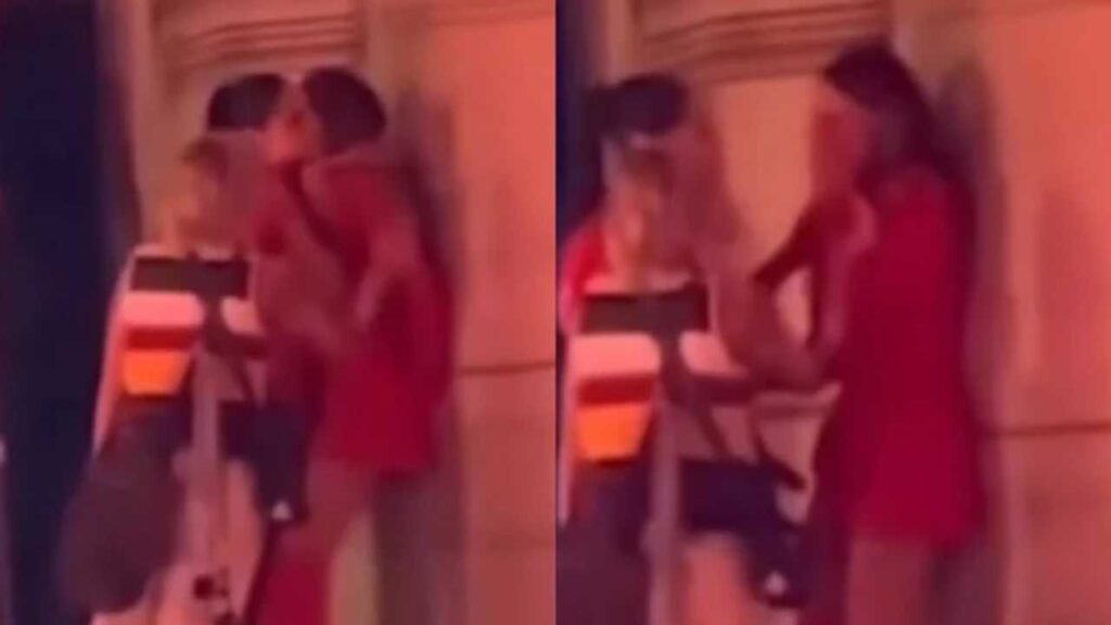 Belinda es captada llorando tras caída en pasarela en París