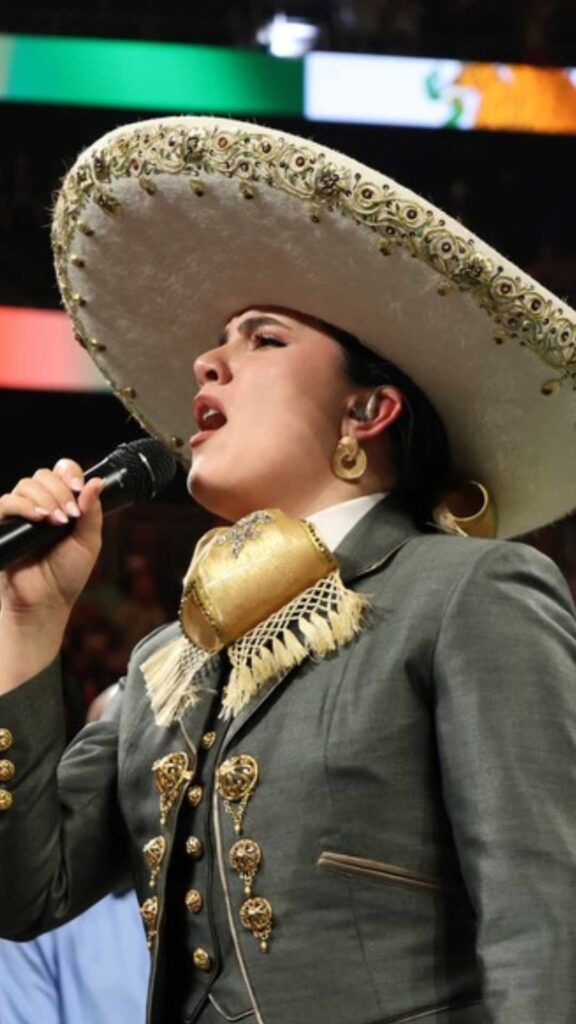 ¿Camila Fernández podría enfrentar multa por error en el Himno Nacional? La cantante rompe el silencio