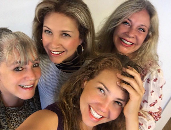 Thal&iacute;a y Camila Sodi en alerta por la salud de Ernestina Sodi