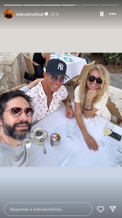 Erik Rub&iacute;n y Paulina Rubio encienden rumores tras nost&aacute;lgico reencuentro en redes.