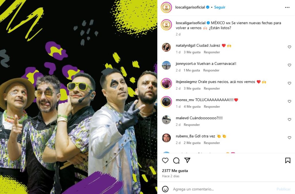 Belinda y Los Caligaris, &iquest;una nueva colaboraci&oacute;n que nos dejar&aacute; sin aliento?