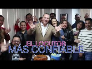 ¡Felicidades Mariano Osorio por ser el locutor más confiable de México!