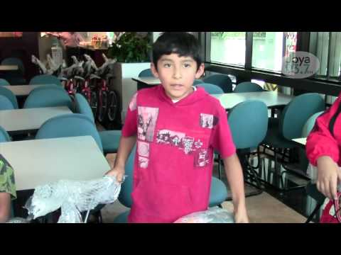 Ganadores de bicicletas en Colorin Colorado