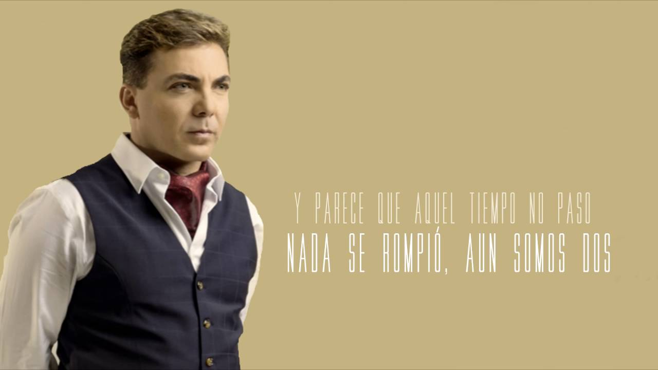 Cristian Castro &ndash; Decirte Adi&oacute;s (Letra)