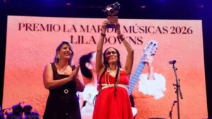 Lila Downs es homenajeada en Espa&ntilde;a con el Premio La Mar