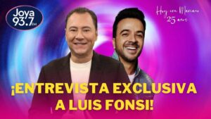 Luis Fonsi platica de sus 25 años de trayectoria artística – Entrevista en ‘Hoy con Mariano’