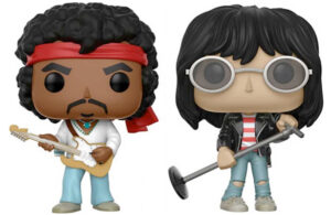 Jimi Hendrix y Joey Ramone tendrán sus figuras Funko Pop!