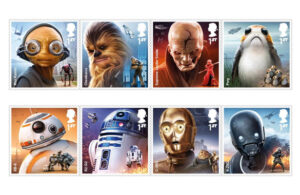 Estos son los sellos postales de ‘The Last Jedi’