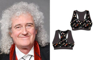 Brian May: de guitarrista de Queen a &iquest;dise&ntilde;ador de brasieres?