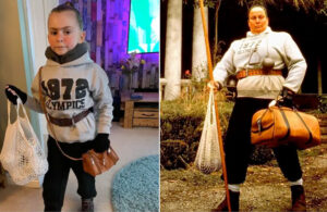 FOTO: Ni&ntilde;a gana concurso disfrazada de la profesora Tronchatoro