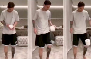 VIDEO: Con papel higi&eacute;nico este es el reto para los amantes del futbol en cuarentena &iquest;Te animas?