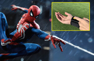 Inventan el dispensador de gel antibacterial al estilo Spider-Man
